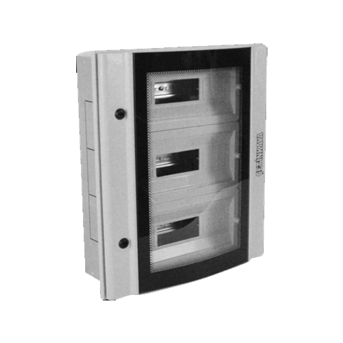 Sıva Altı Cam Kapaklı Pano